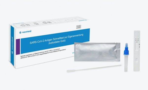 Laientest: Watmind Covid-19 Antigen Schnelltest SPEICHELTEST