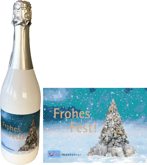 Weihnachts-/Neujahrssekt