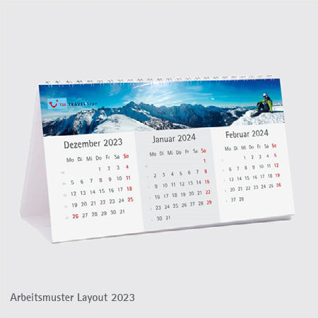 Tischaufstellkalender 2024